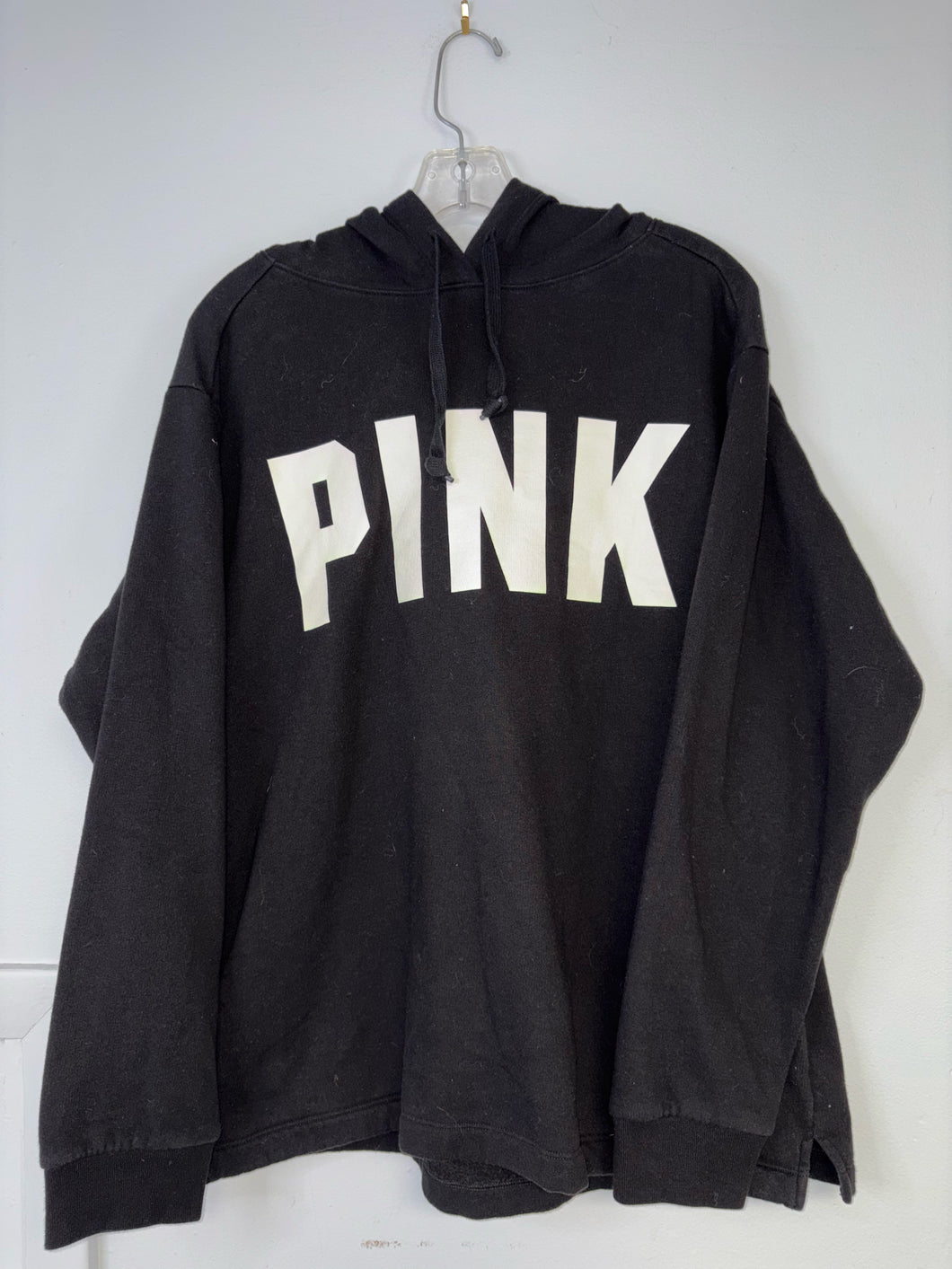 Size L pink hoodie