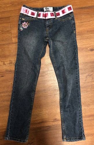 10 SO Jeans w/ matching belt