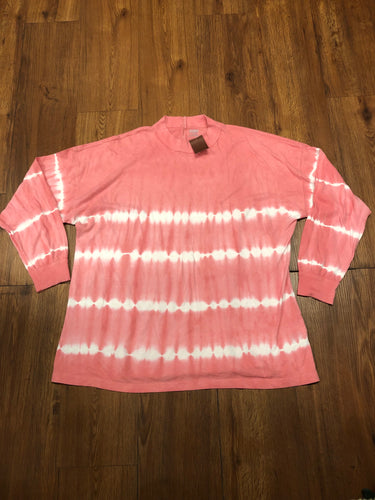 Women's Size L Pink Long Sleeve Shirt