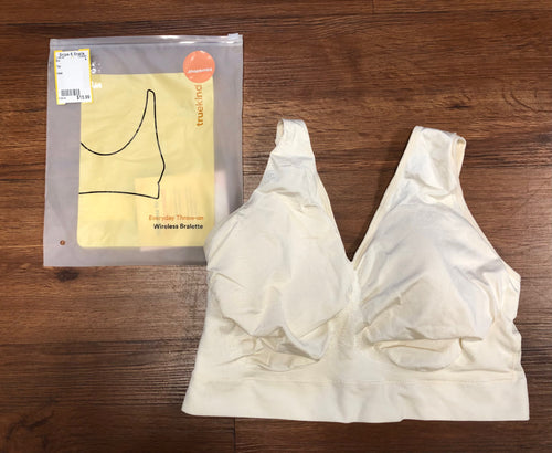 Truekind shapermint everyday throw on wireless enhanced smoothing braletter nude