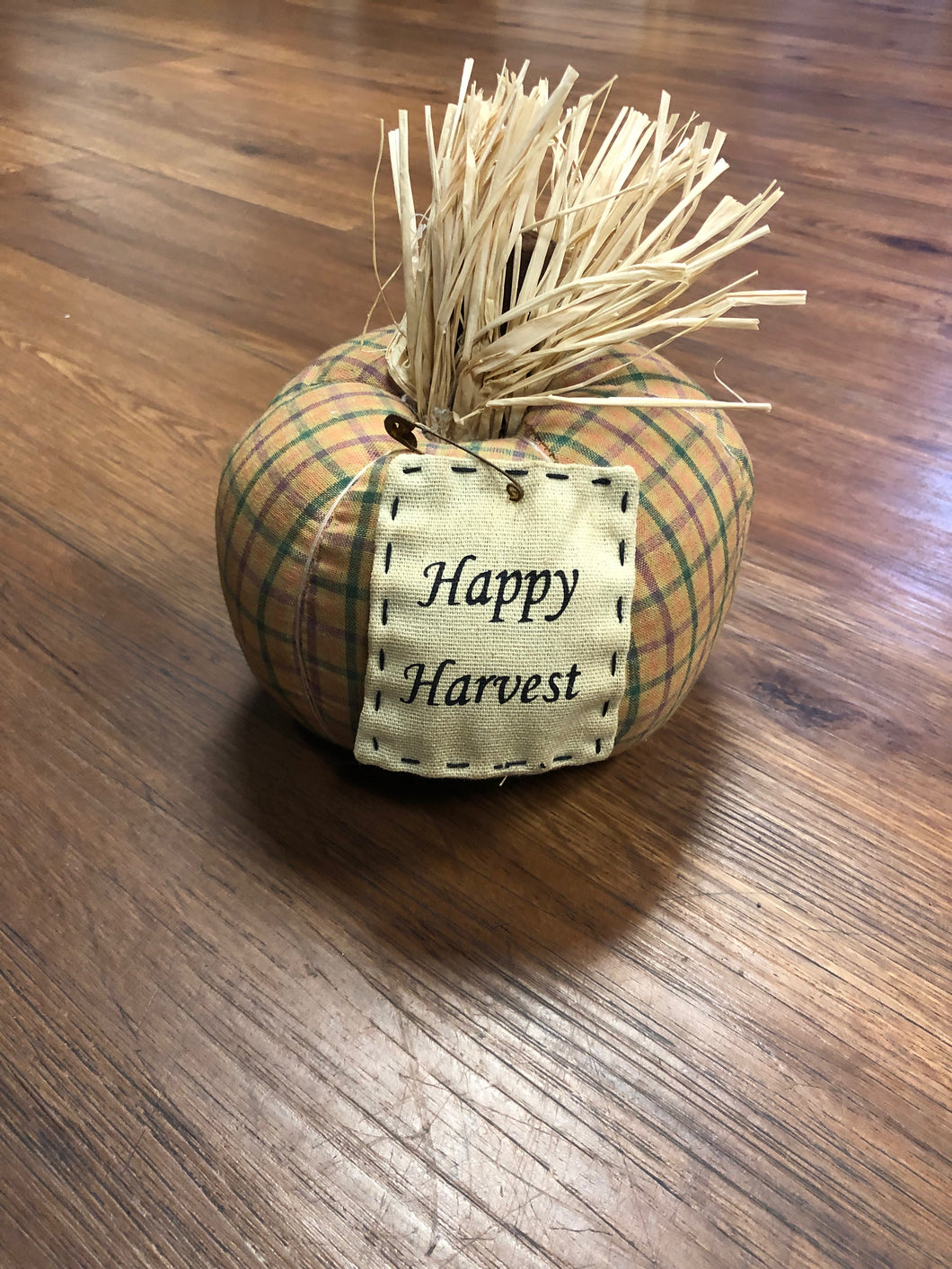 bnwt harvest pumpkin--home decor