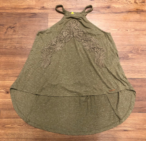 Womens Size S tank shirt high low