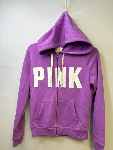 Size XS pink zip up