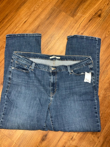 Size 20W jeans, classic bootcut