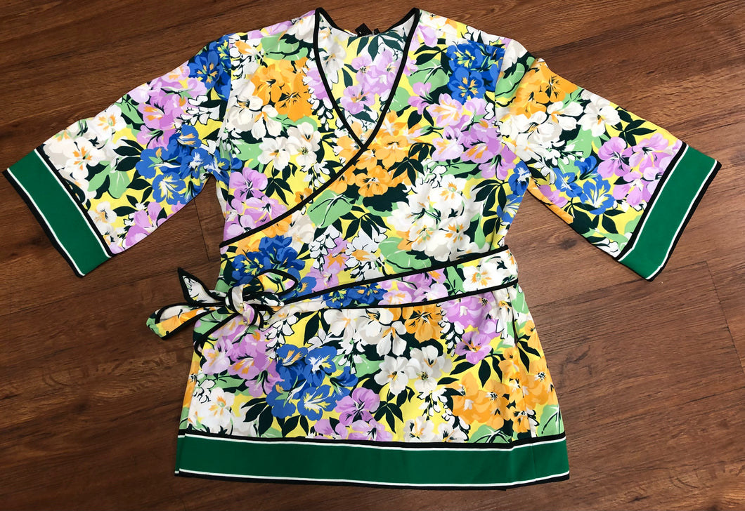 Size MP ANN TAYLOR Shirt, wrap shirt