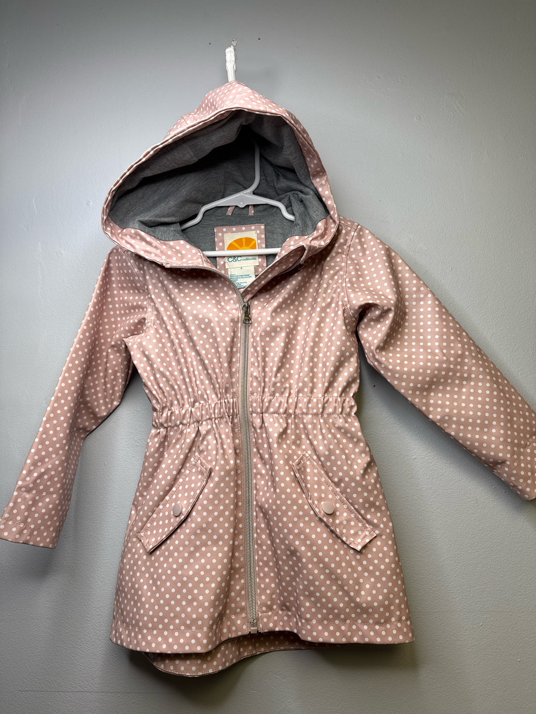 4 Jacket Girls rain coat