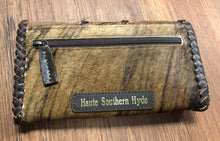 Load image into Gallery viewer, Purse - Threaded Wallets, genuine leather and cowhide material