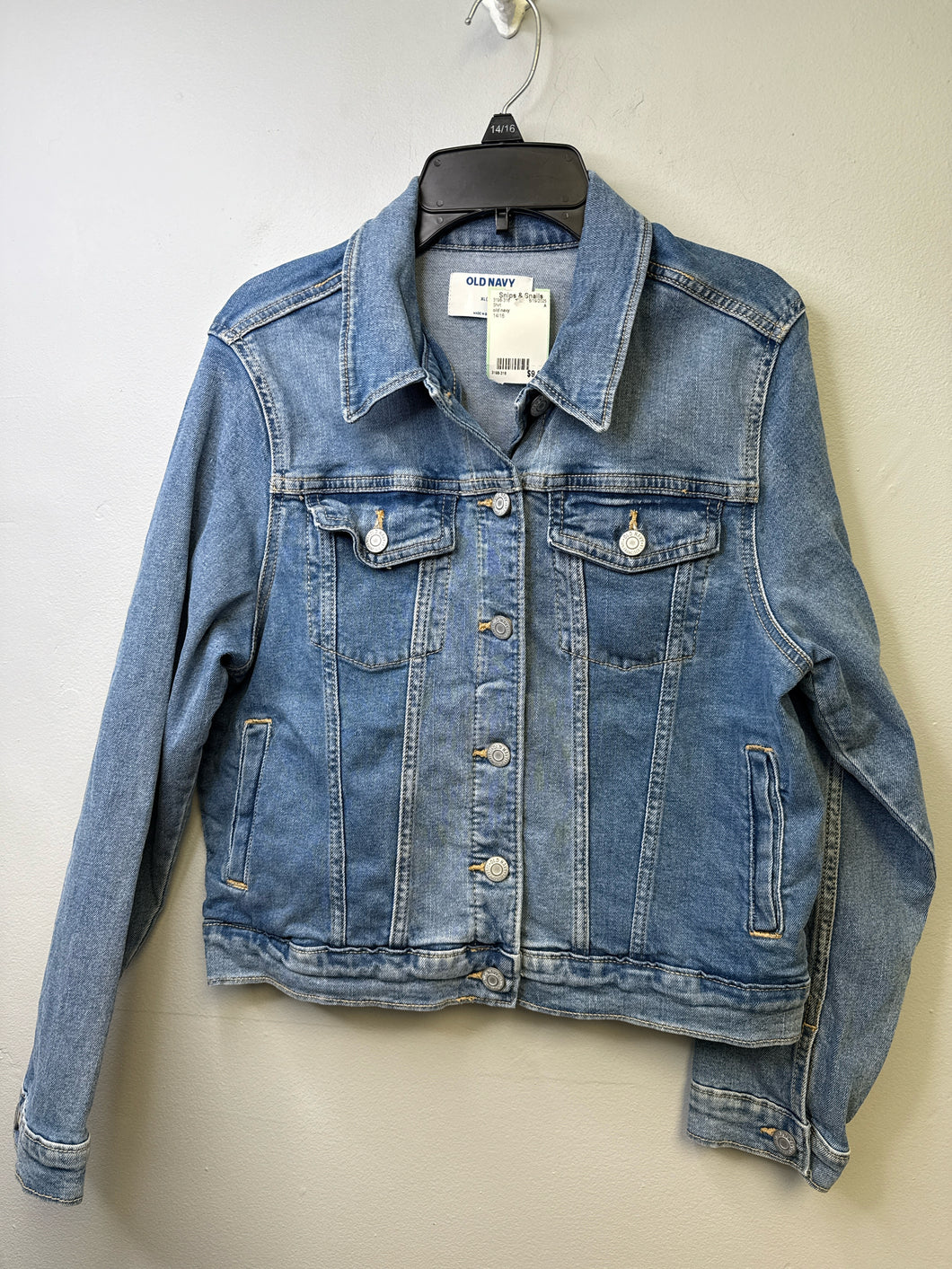 14/16 old navy girls jean jacket