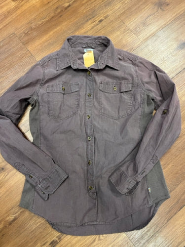 Size 8/10 carhartt long sleeve button front