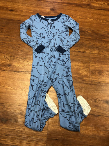 Boy's Size 4T Carters Footie Pajamas