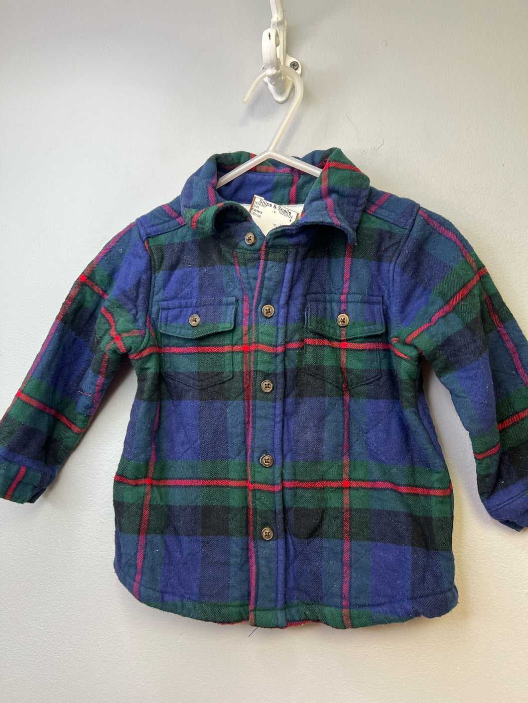 boys 18mos Carters  flannel shirt