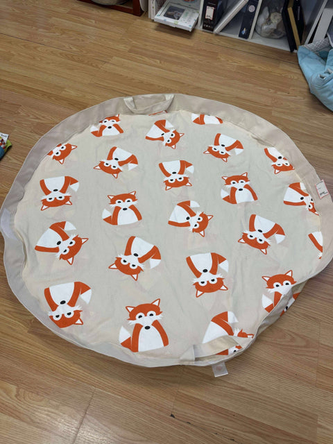 Fox canvas playmat