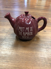 Load image into Gallery viewer, pumpkin teapot graphic --home decor