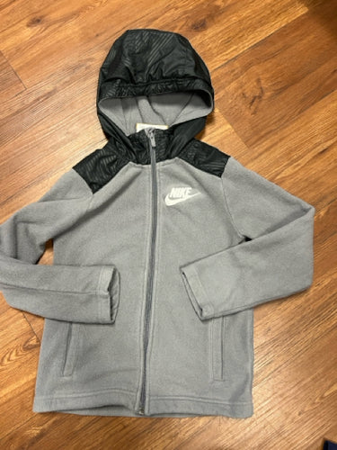 Youth Small Nike full zip hooded fleece jacket
