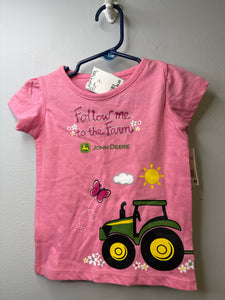 girls 12 mos John Deere Shirt NWT
