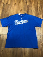 Load image into Gallery viewer, Men&#39;s Majestic Dodgers Seager Size 2xl shirt