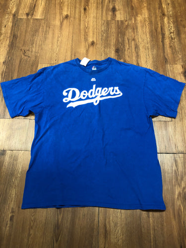 Men's Majestic Dodgers Seager Size 2xl shirt