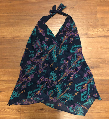 Size 20 Lane Bryant new with tags tie around neck shirt