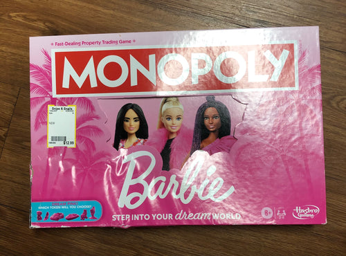 Barbie Monopoly - NEW Never Used