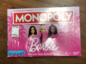 Barbie Monopoly - NEW Never Used