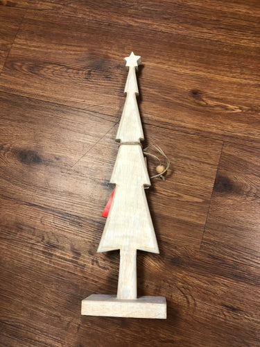 star top christmas tree wooden -home decor