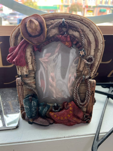Western pic frame. Home decor