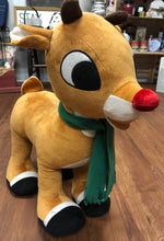 Load image into Gallery viewer, Holiday - large rudolph plush