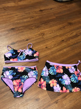 Load image into Gallery viewer, 10 Justice swimsuit, 3 piece