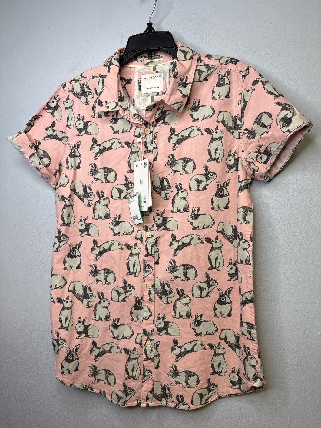 13/14 Denim & Flower bnwt Shirt