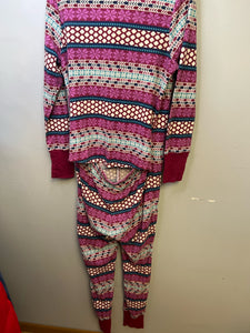 Womens Size M Jockey one piece Pajamas