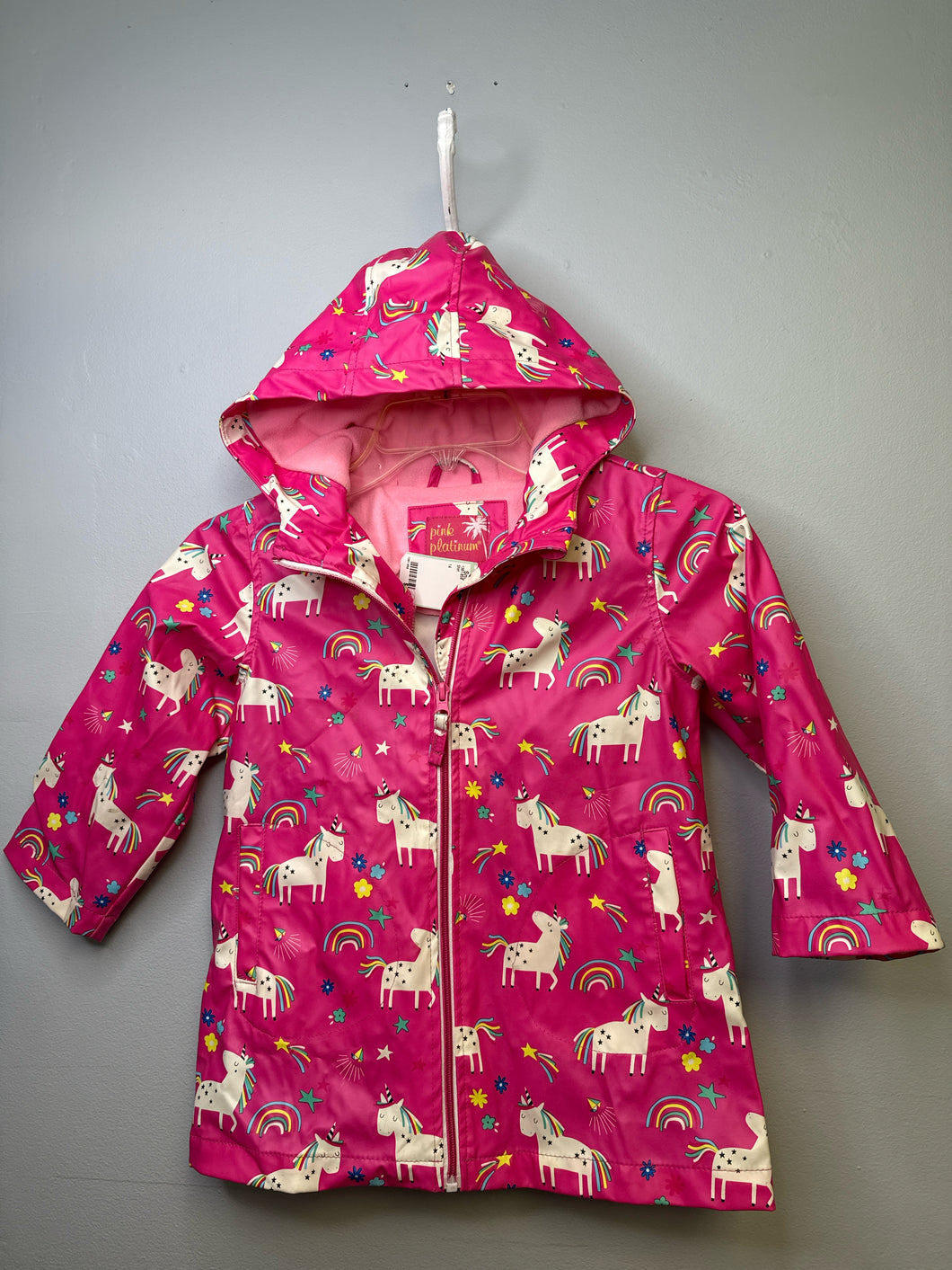 14 girls rain coat