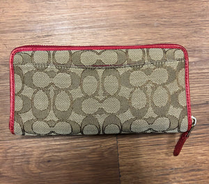 coach purse with wallet