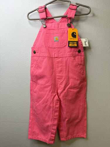 girls 12 mos carhartt Overalls NWT