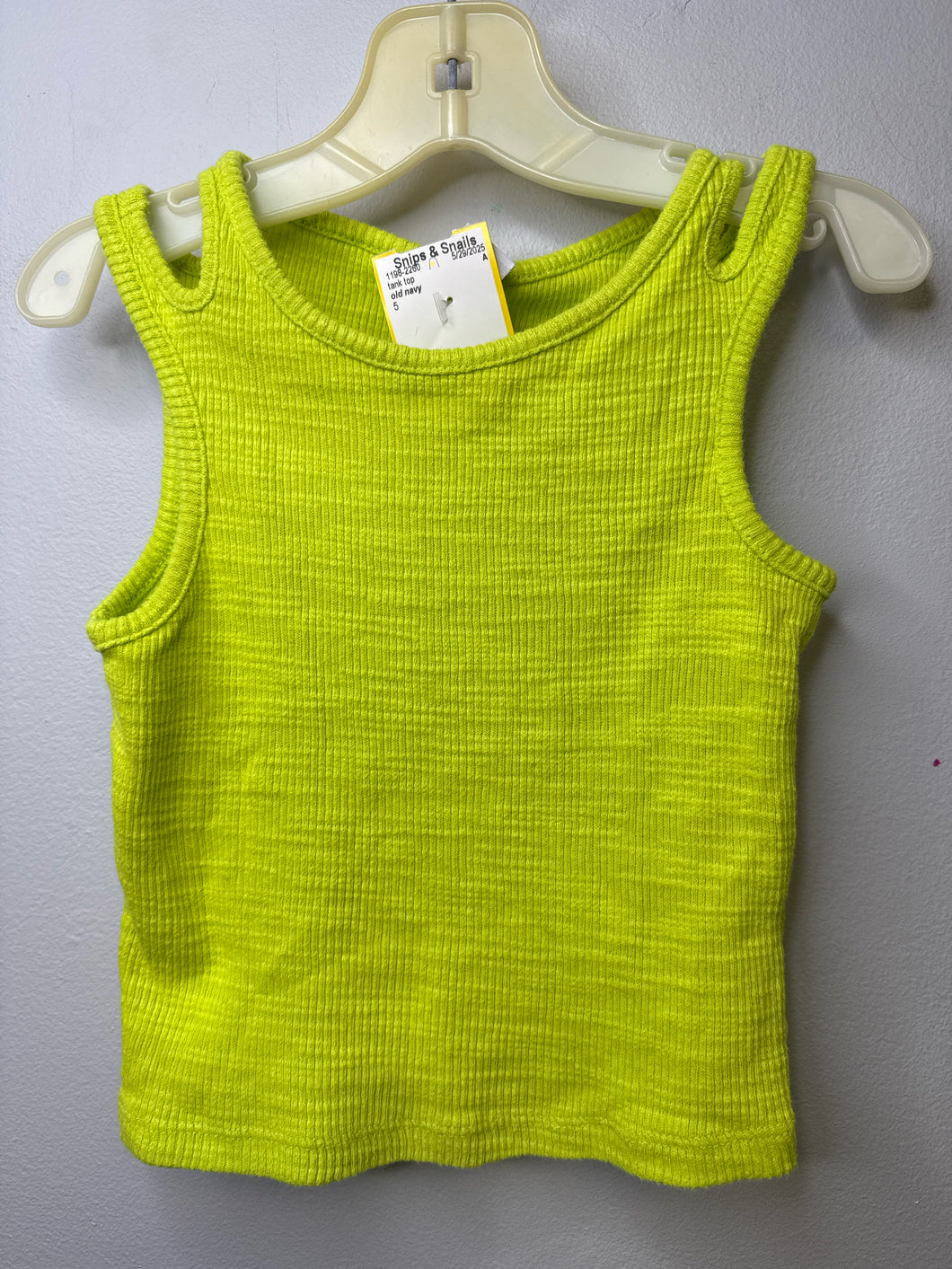 girls 5 old navy tank top