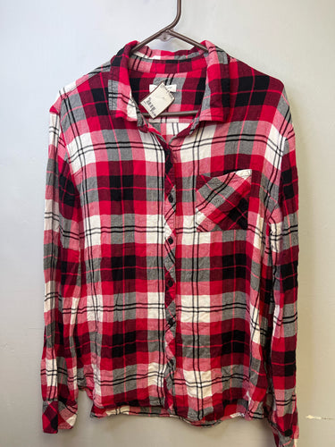 womens Size XL flannel Shirt