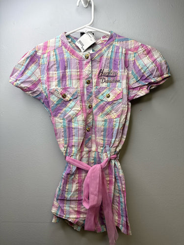 girls 7/8 Harley Davidson Romper
