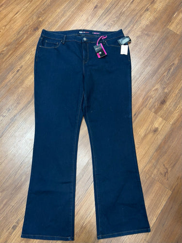 Size 18 style co tummy control mid rise boot leg Jeans new with tags