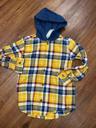 6 Carters long sleeve hooded shirt