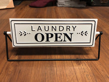 Load image into Gallery viewer, Household - rotating laundry sign decor