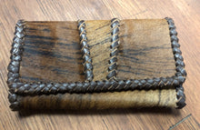 Load image into Gallery viewer, Purse - Threaded Wallets, genuine leather and cowhide material