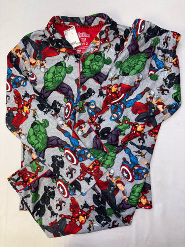 10-12 Marvel Pajamas