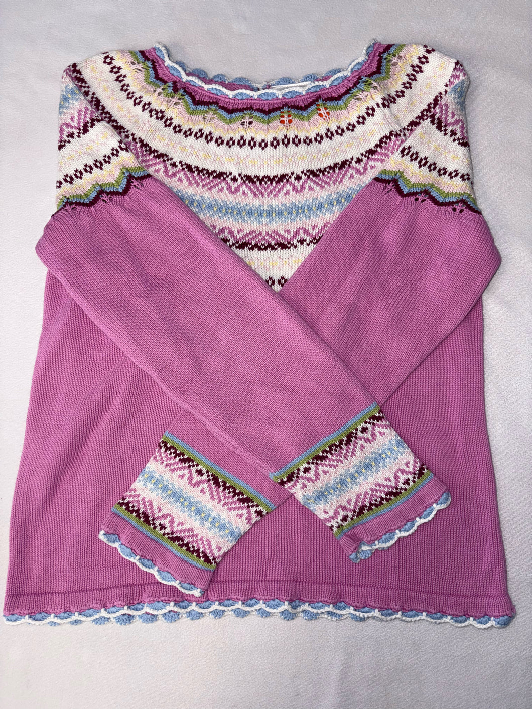 Girls 12 Hanna Andersson Sweater