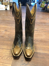 Load image into Gallery viewer, Old West 5.5 cowgirl boots shoes