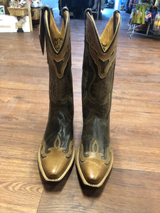 Old West 5.5 cowgirl boots shoes