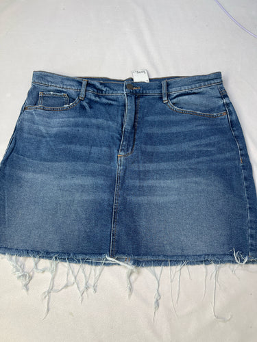 Womens Size 16 ANA Jean Skirt
