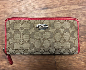 coach purse with wallet