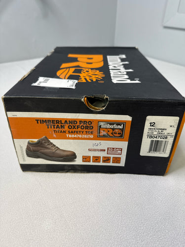 Mens Timberland Pro Titan Safety Toe  Shoes Size 12