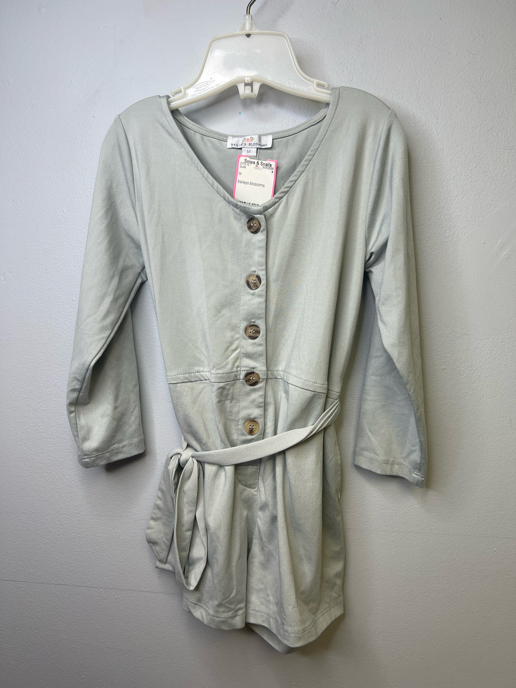 5t Bailey Blossoms Romper