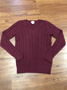 BNWT Women's Size M St Johns Bay Vneck Sweater