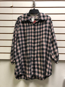 Size 18W plaid Shirt